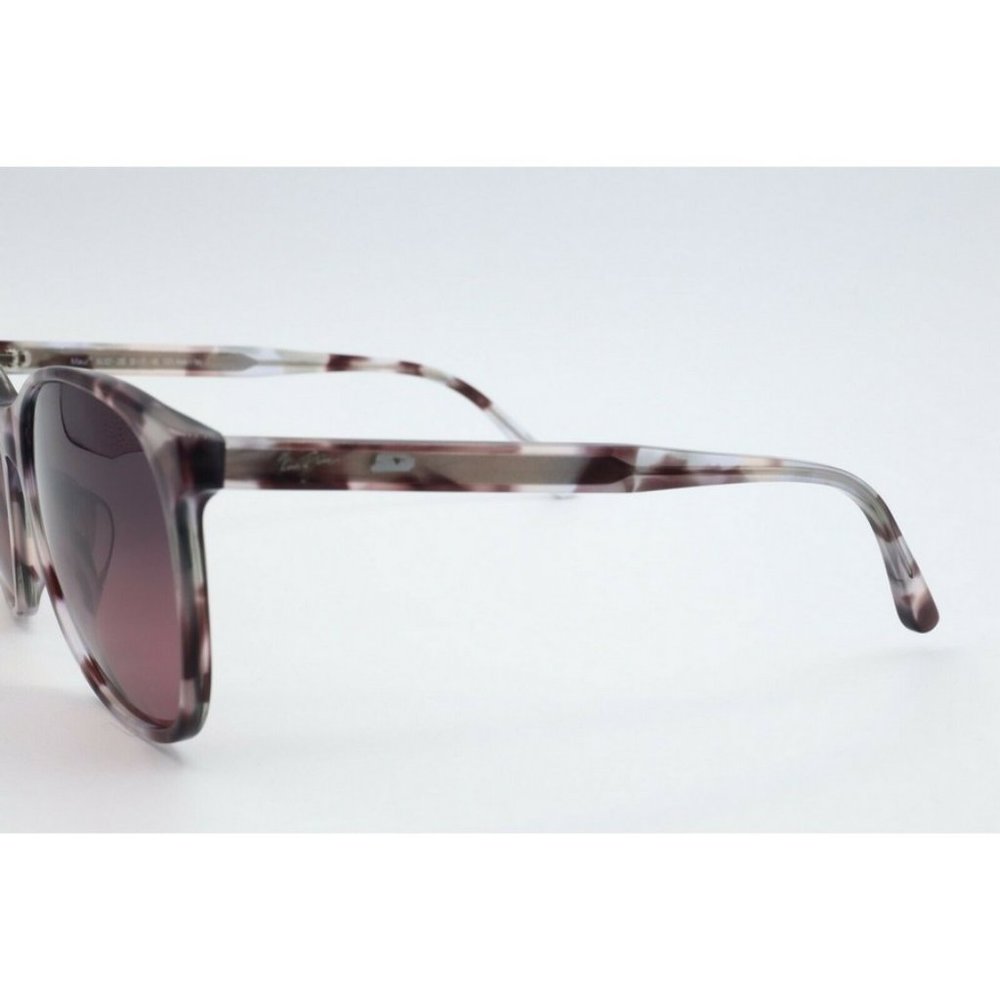 Maui Jim Isola MJ 821-28E Square Havana Sunglasses Polarized Maui Rose Lens (A) - Picture 4 of 8